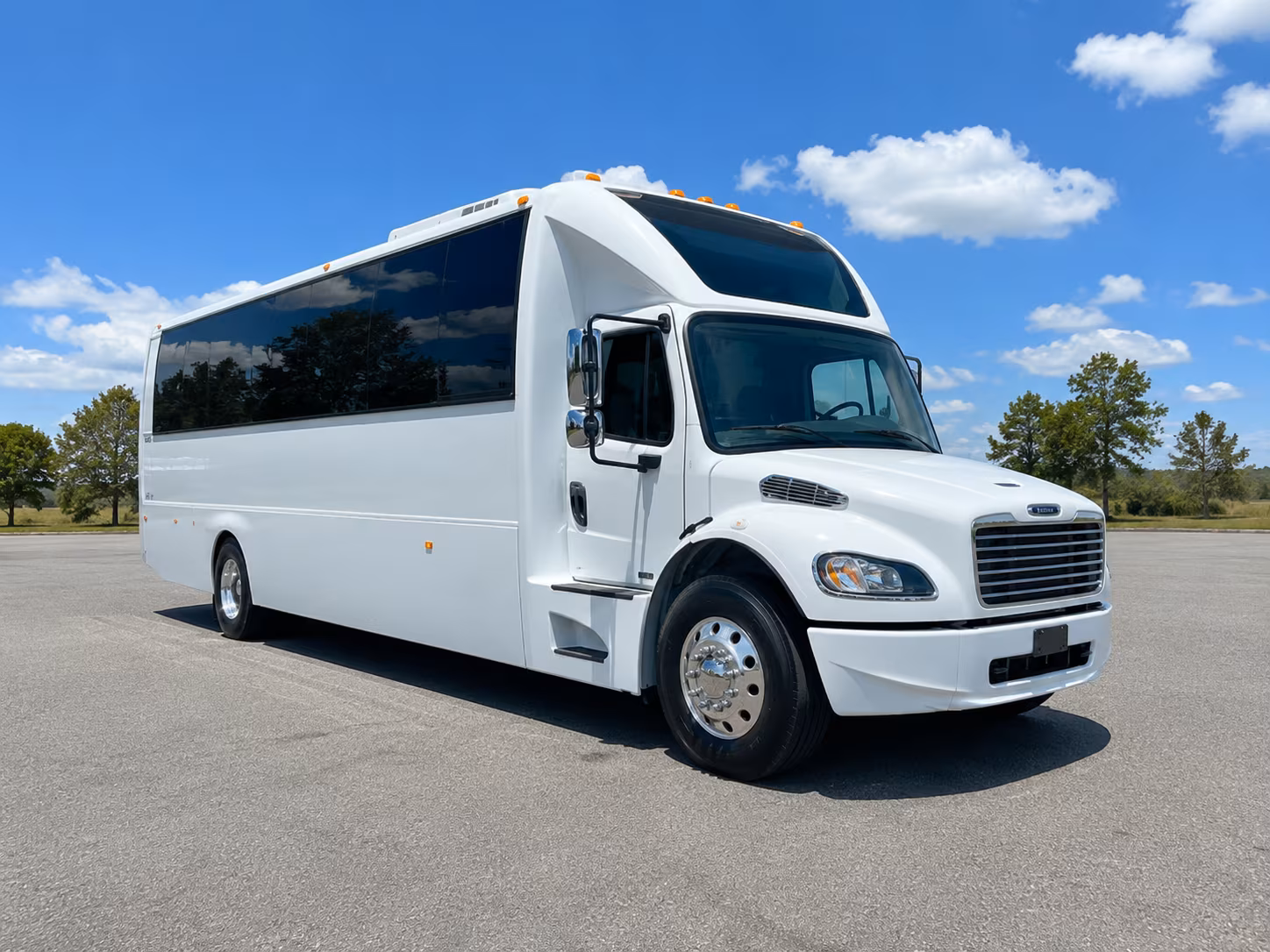 Orange Bachelor & Bachelorette Transportation group transportation