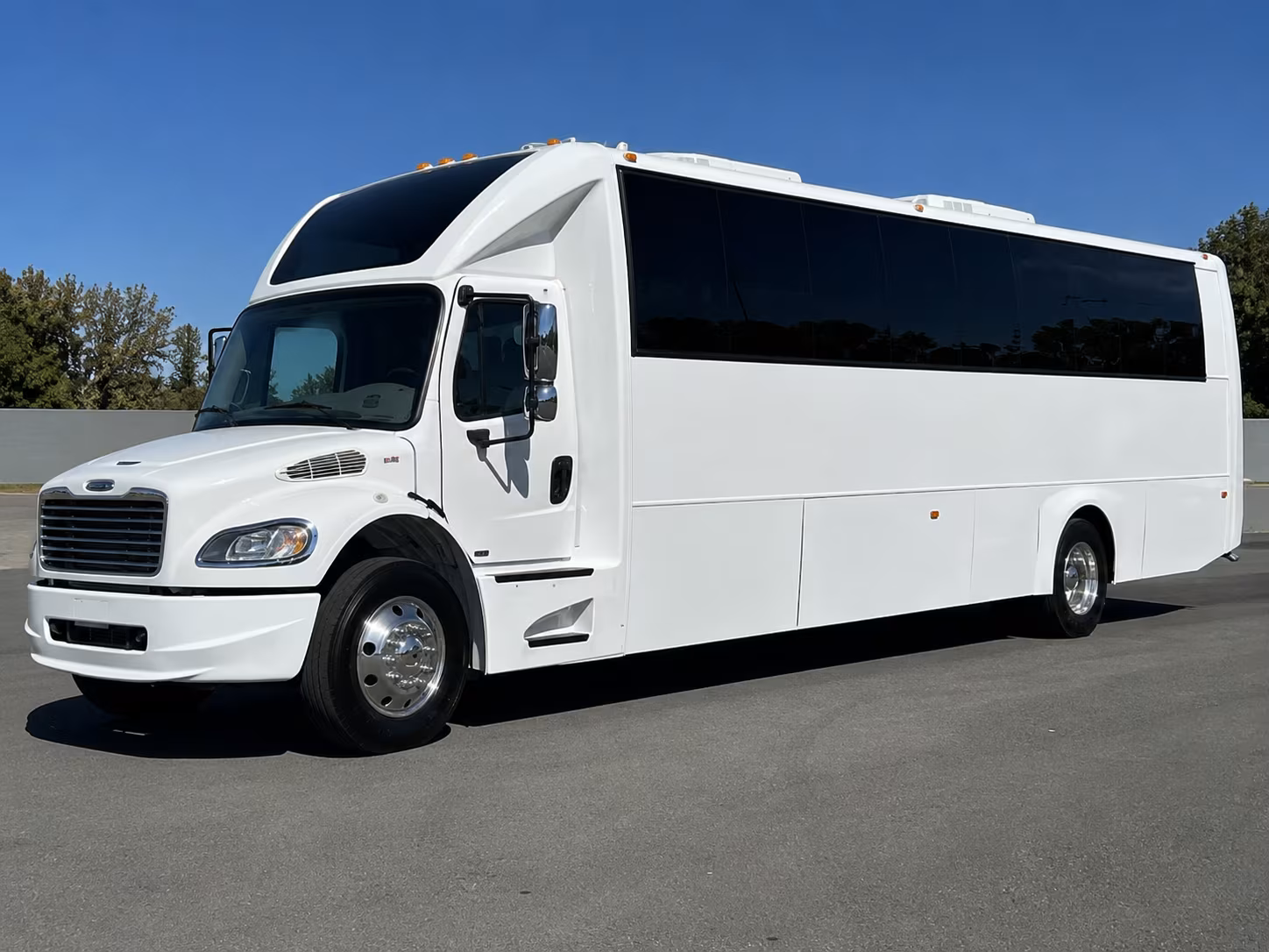 Orange Concert & Music Festival Transportation party bus exterior